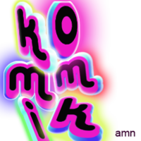 Kommik 3d neon